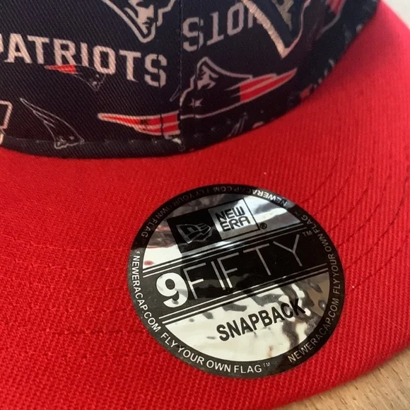 New Era- snap back New England Patriots Snapback hat new - Picture 2 of 7